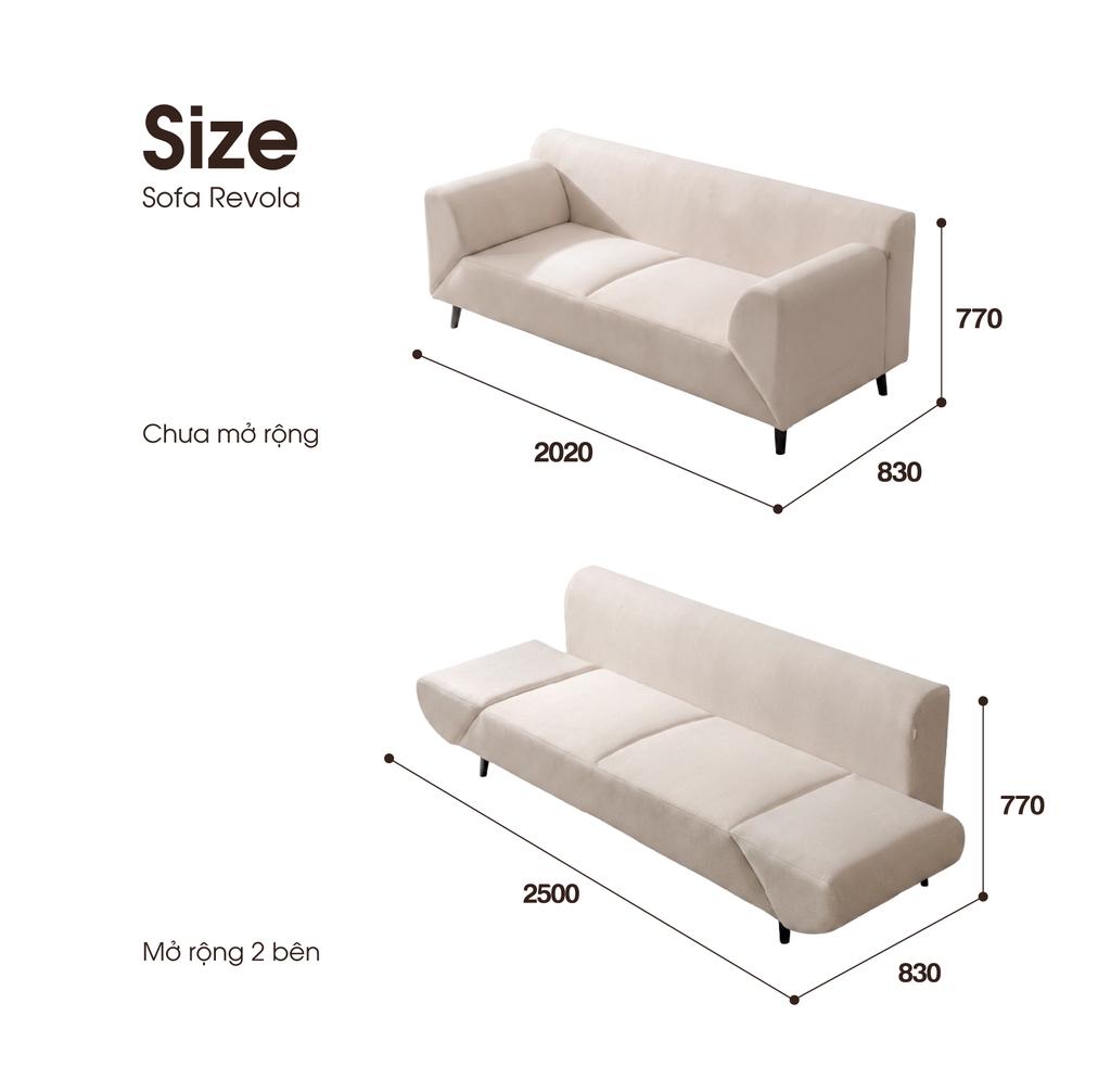 SOFA VẢI REVOLA