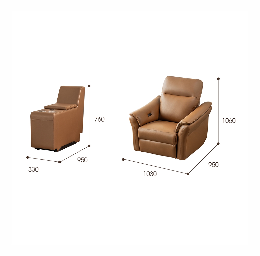 SOFA THƯ GIÃN VIENNA TOBACCO ĐƠN