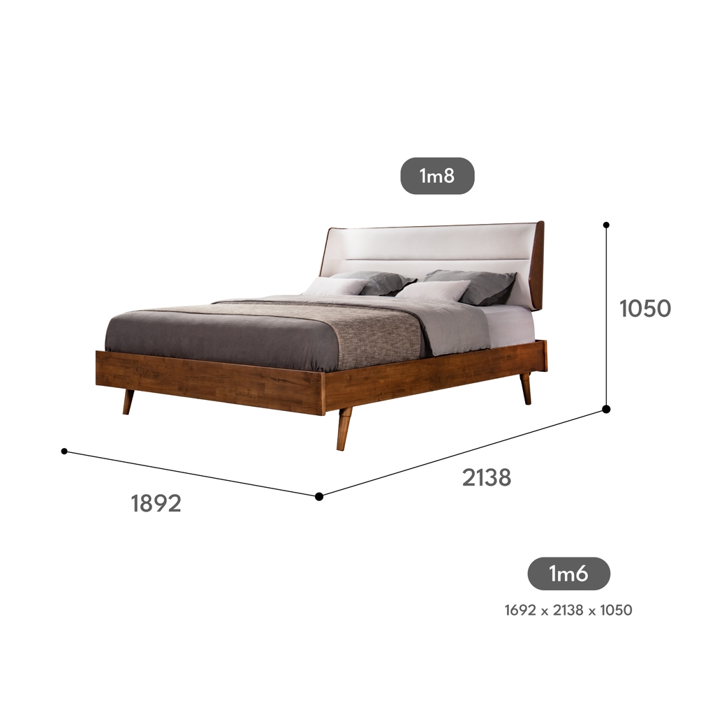 GIƯỜNG NGỦ GỖ VALUE 1.6M