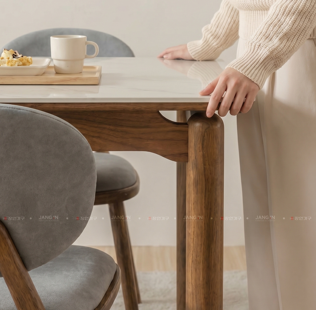 BÀN ĂN CERAMIC PORCELAIN MỞ RỘNG STELLA