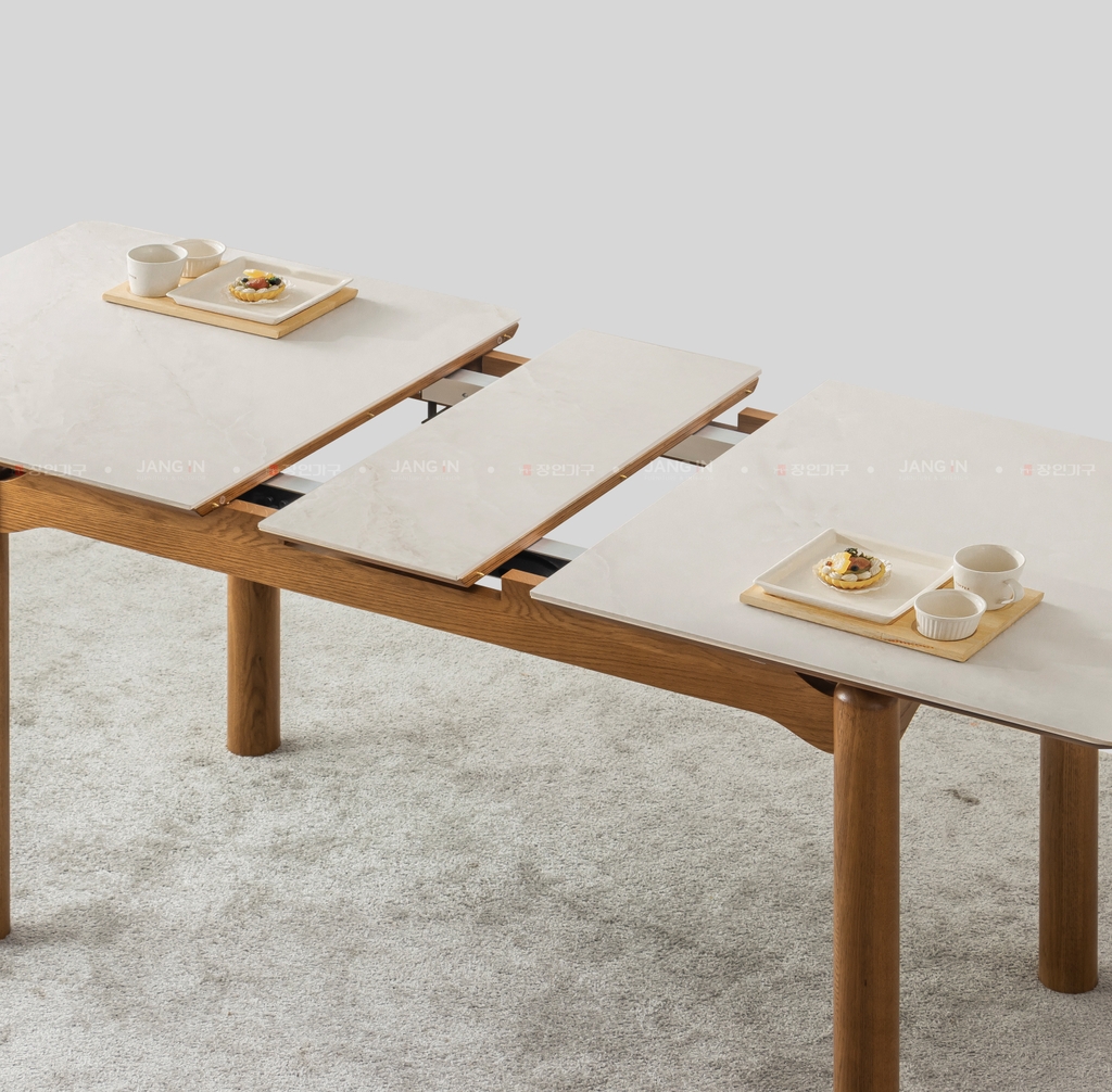BỘ BÀN ĂN CERAMIC MỞ RỘNG STELLA 4 CHỖ