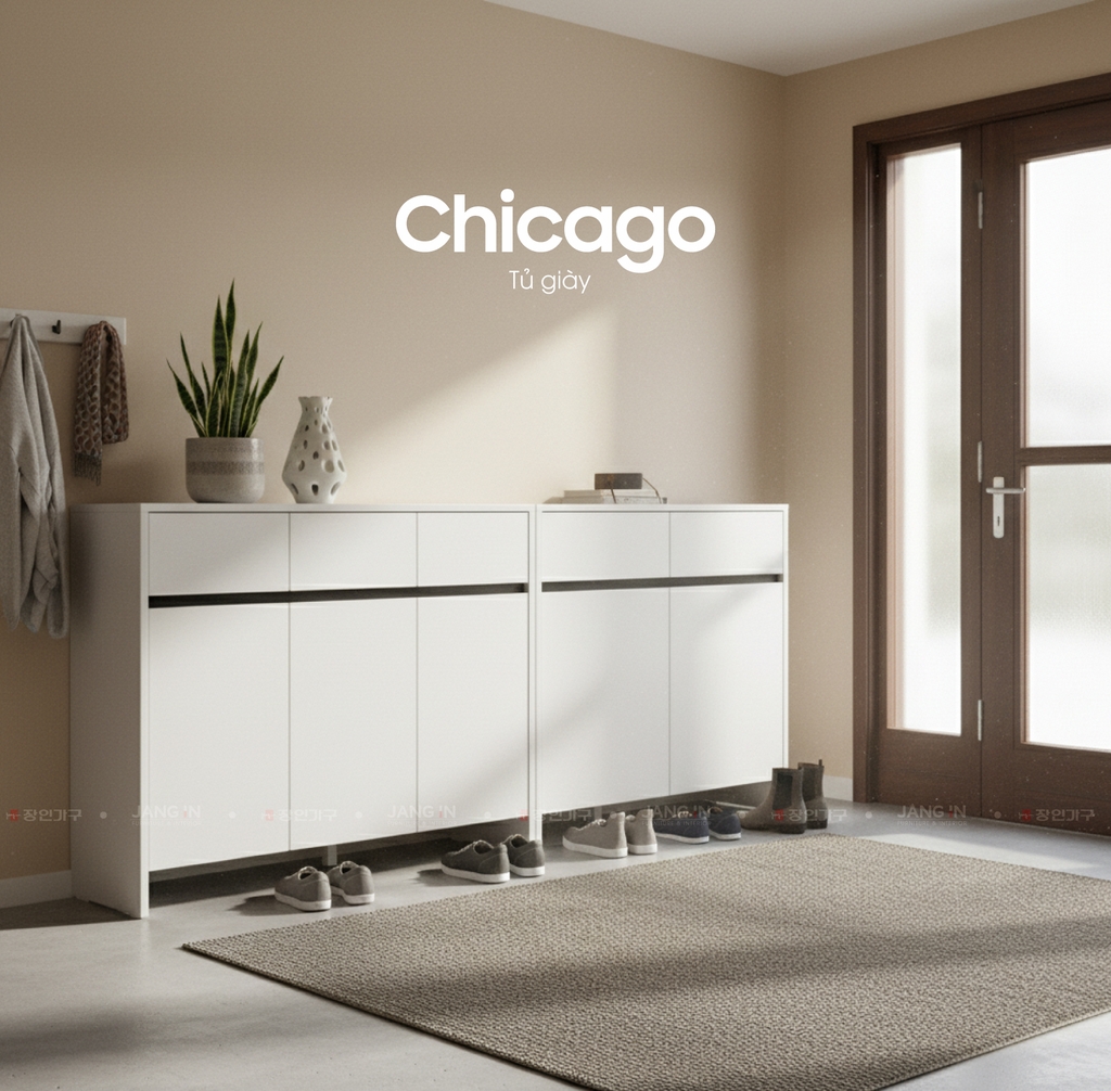 TỦ GIÀY CHICAGO (800)