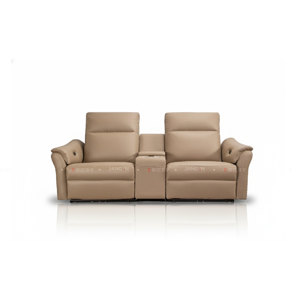 SOFA DA THƯ GIÃN VIENNA 3 CHỖ NOMAD + BÀN LƯU TRỮ