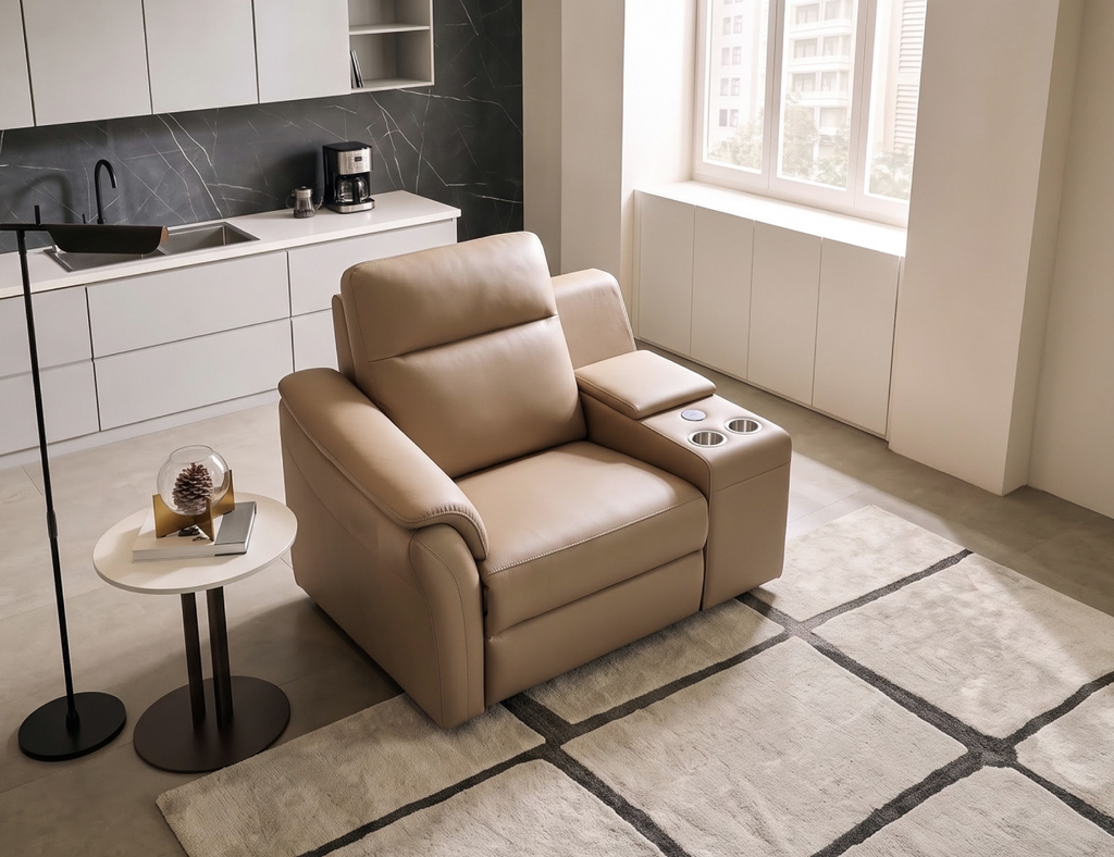SOFA DA THƯ GIÃN VIENNA 4 CHỖ NOMAD
