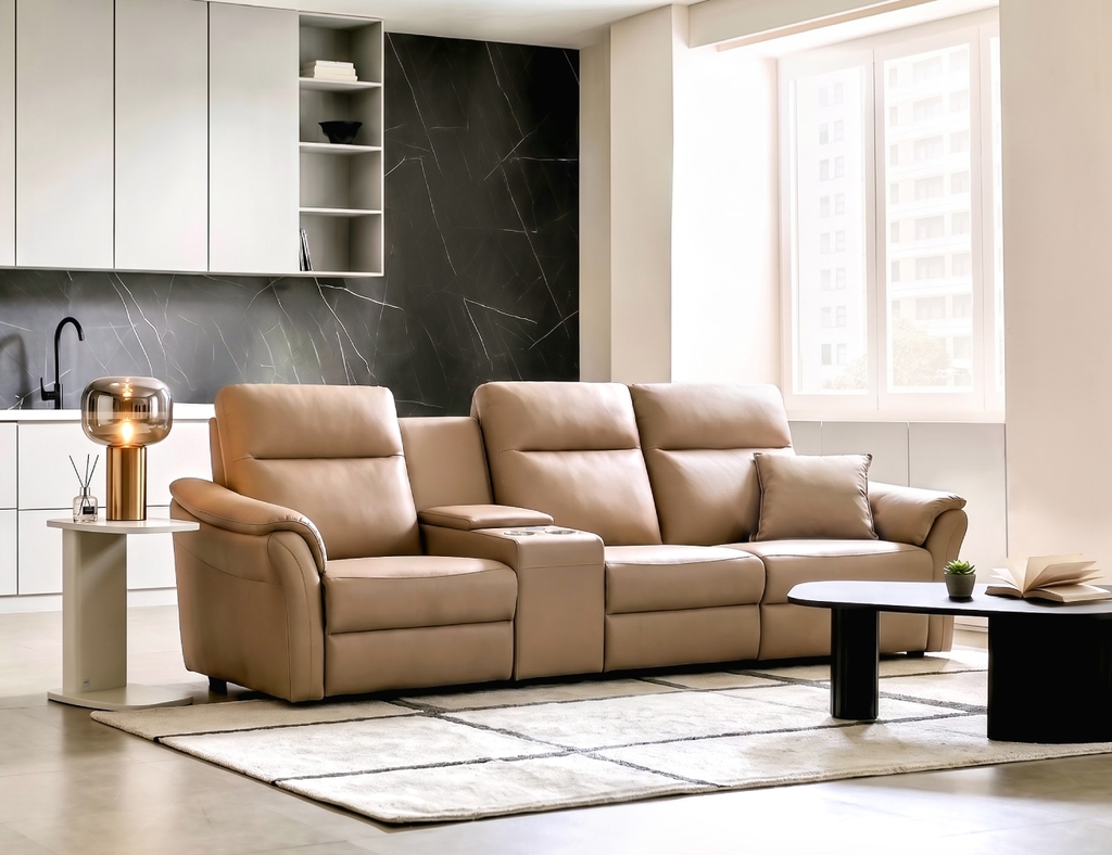 SOFA DA THƯ GIÃN VIENNA 4 CHỖ NOMAD