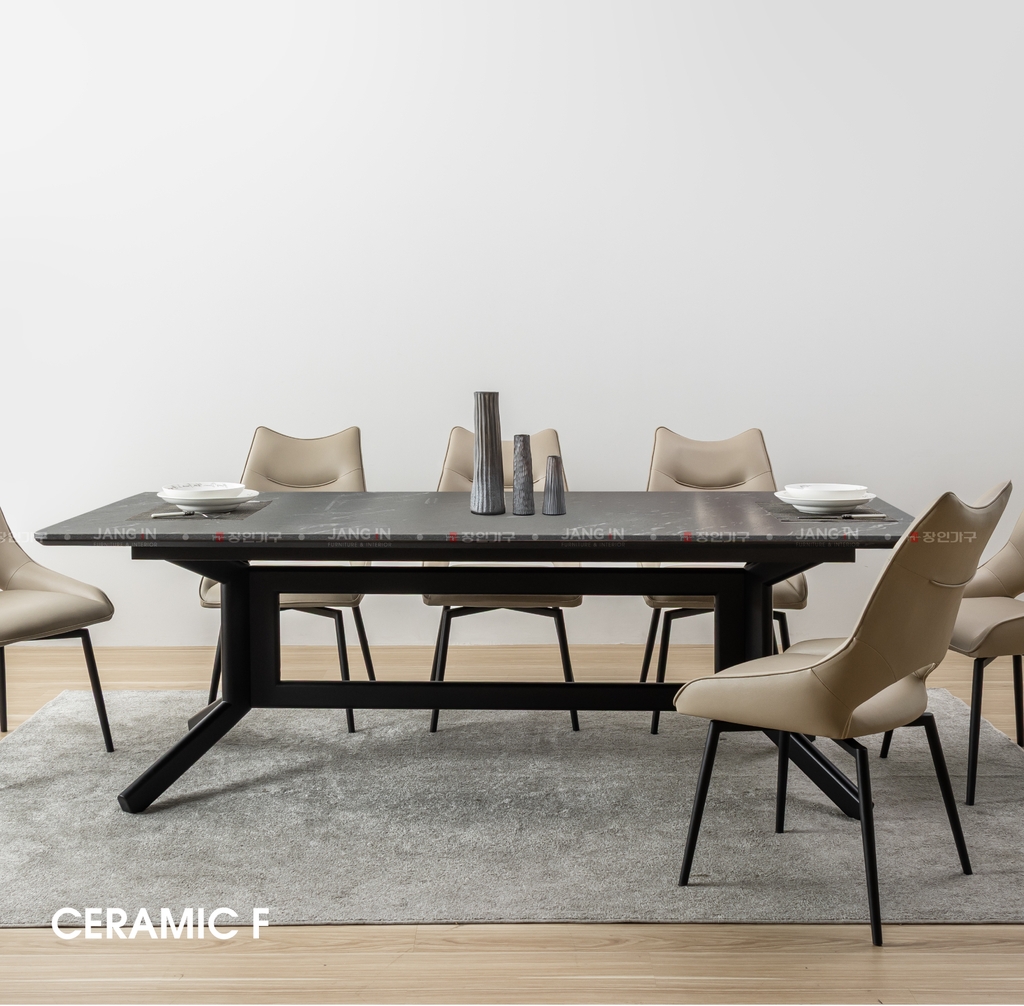 BỘ BÀN ĂN ĐÁ CERAMIC 6 CHỖ WINSTON