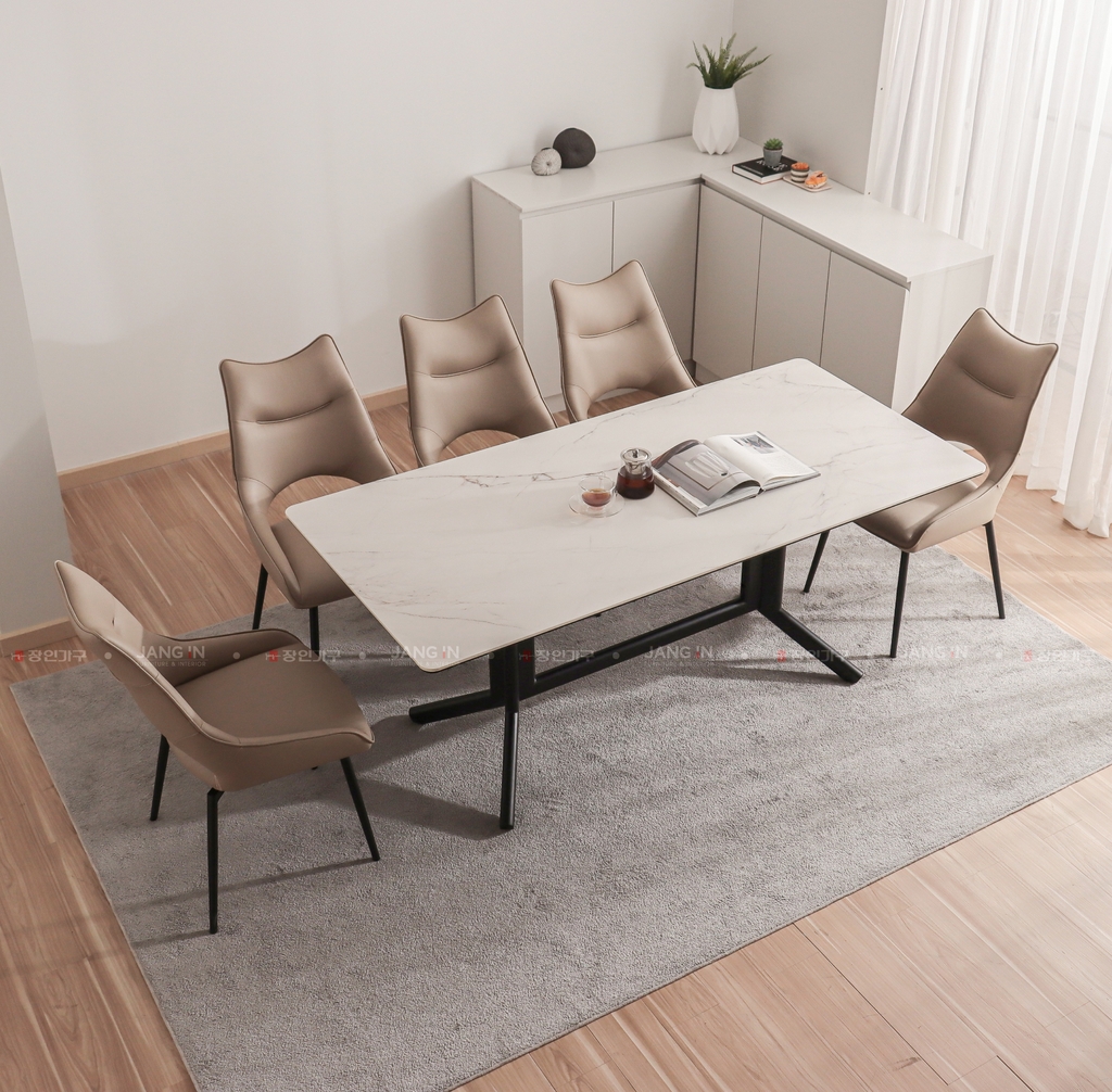 BỘ BÀN ĂN ĐÁ CERAMIC 6 CHỖ WINSTON