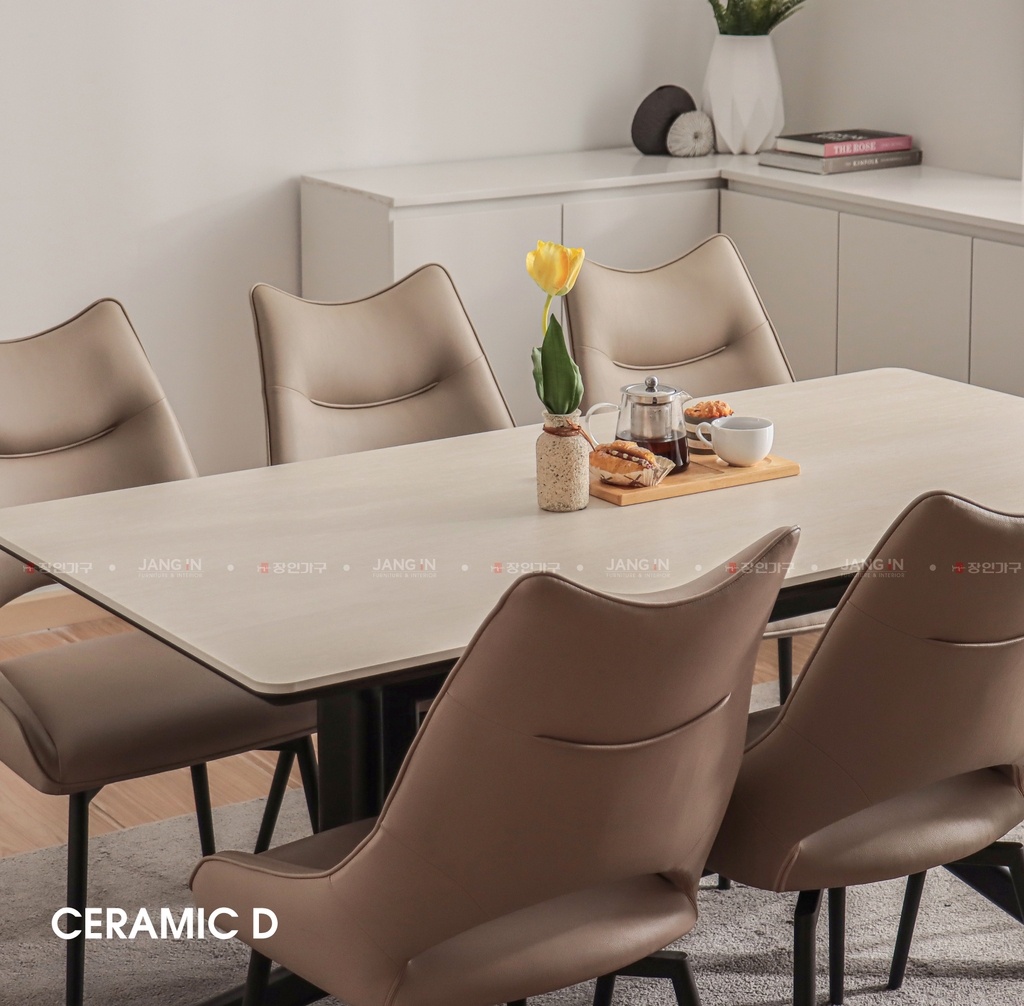 BỘ BÀN ĂN ĐÁ CERAMIC 6 CHỖ WINSTON