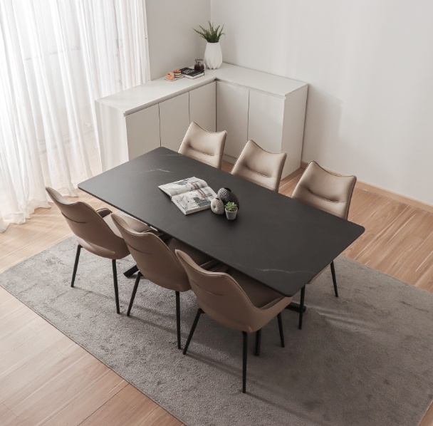 BỘ BÀN ĂN ĐÁ CERAMIC 6 CHỖ WINSTON