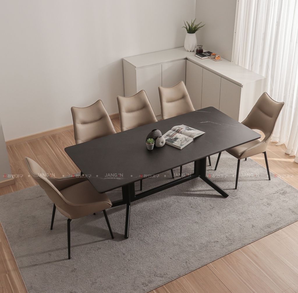 BỘ BÀN ĂN ĐÁ CERAMIC 6 CHỖ WINSTON