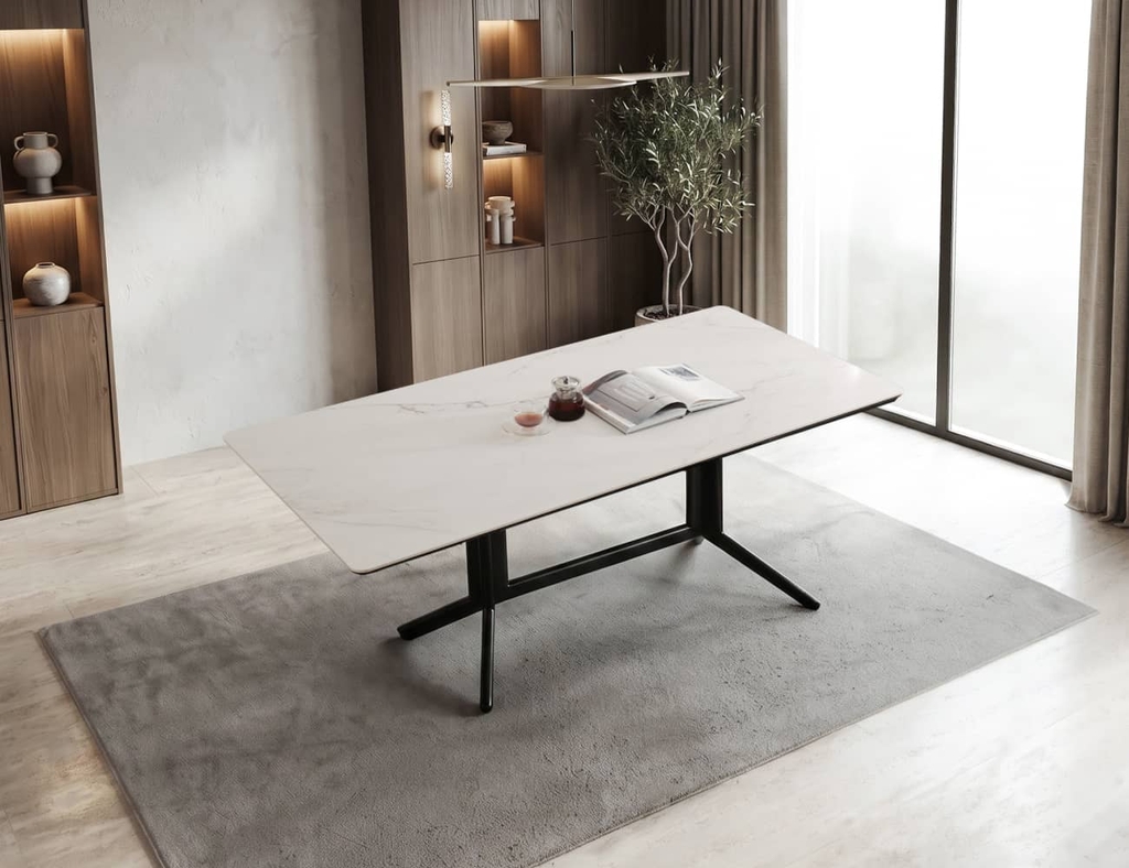 BÀN ĂN MẶT ĐÁ CERAMIC WINSTON 8 CHỖ