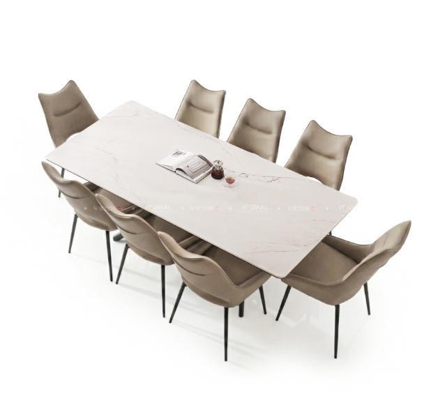 BỘ BÀN ĂN ĐÁ CERAMIC 6 CHỖ WINSTON