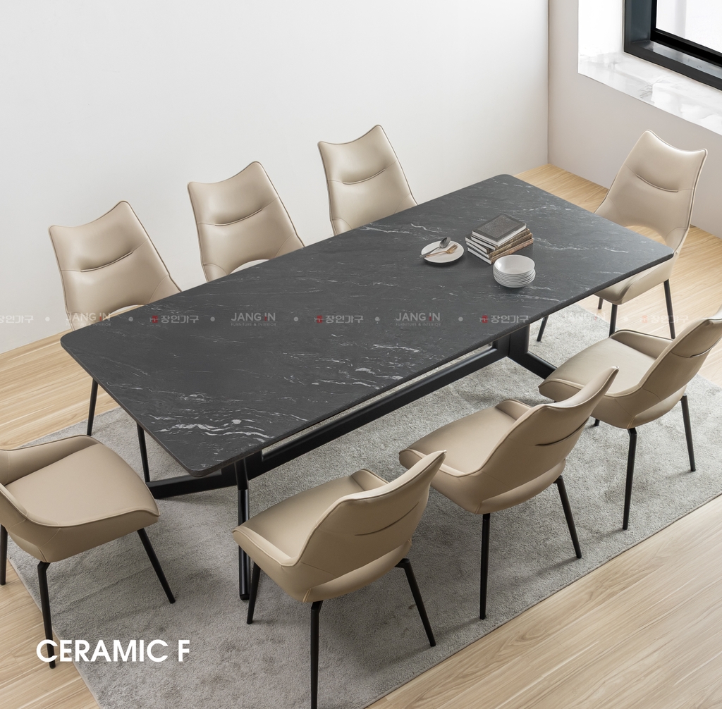 BỘ BÀN ĂN ĐÁ CERAMIC 6 CHỖ WINSTON