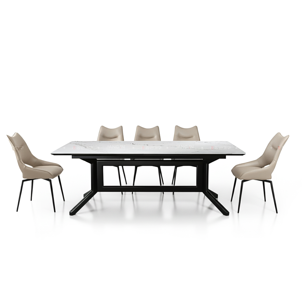 BỘ BÀN ĂN ĐÁ CERAMIC 6 CHỖ WINSTON