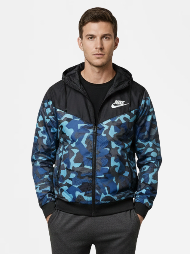 Áo Khoác NK Badlands Camo Windbreaker Jacket