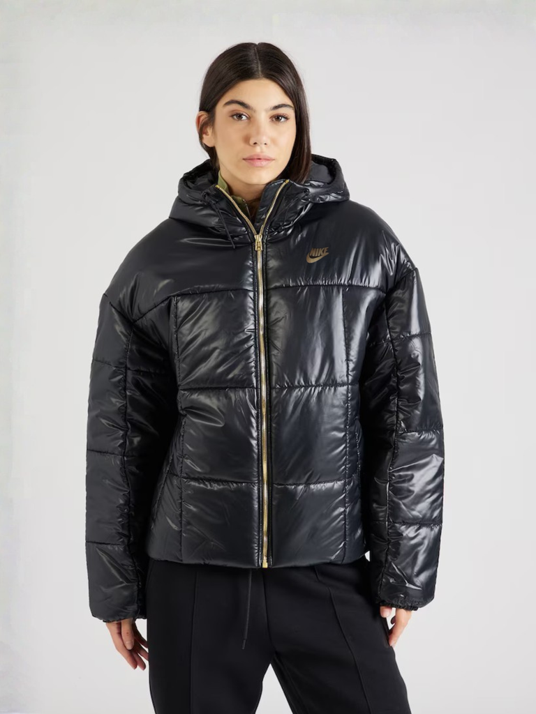 Áo Phao Sportswear Classic Puffer Shine Women's Therma-FIT Loose Jacket