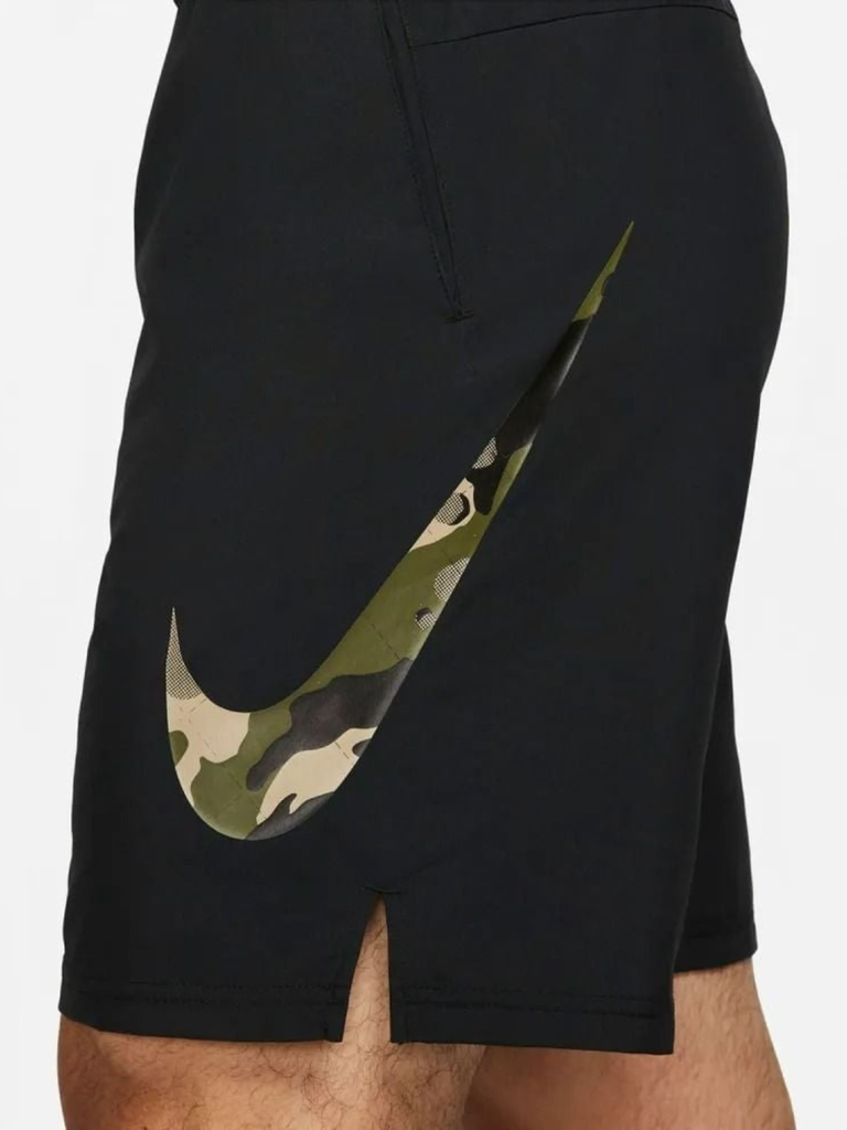 Quần Ngắn NK Flex Woven Training Big Swoosh Camo Shorts