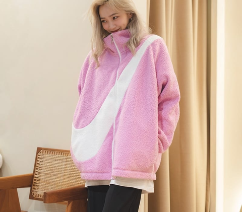 Áo Khoác NK Swoosh Reversible Sherpa Jacket