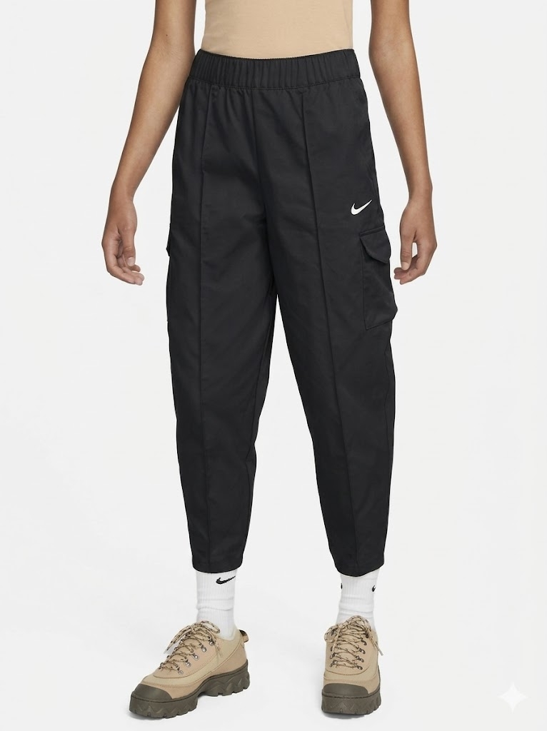 Quần Dài NK Women's Sportswear Essential Woven High-Rise Pants