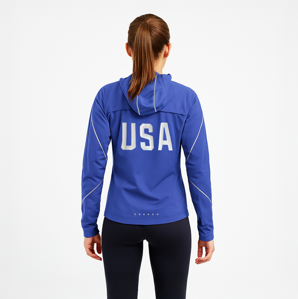 Áo Khoác NK Shield Windbreaker Women’s USA Jacket