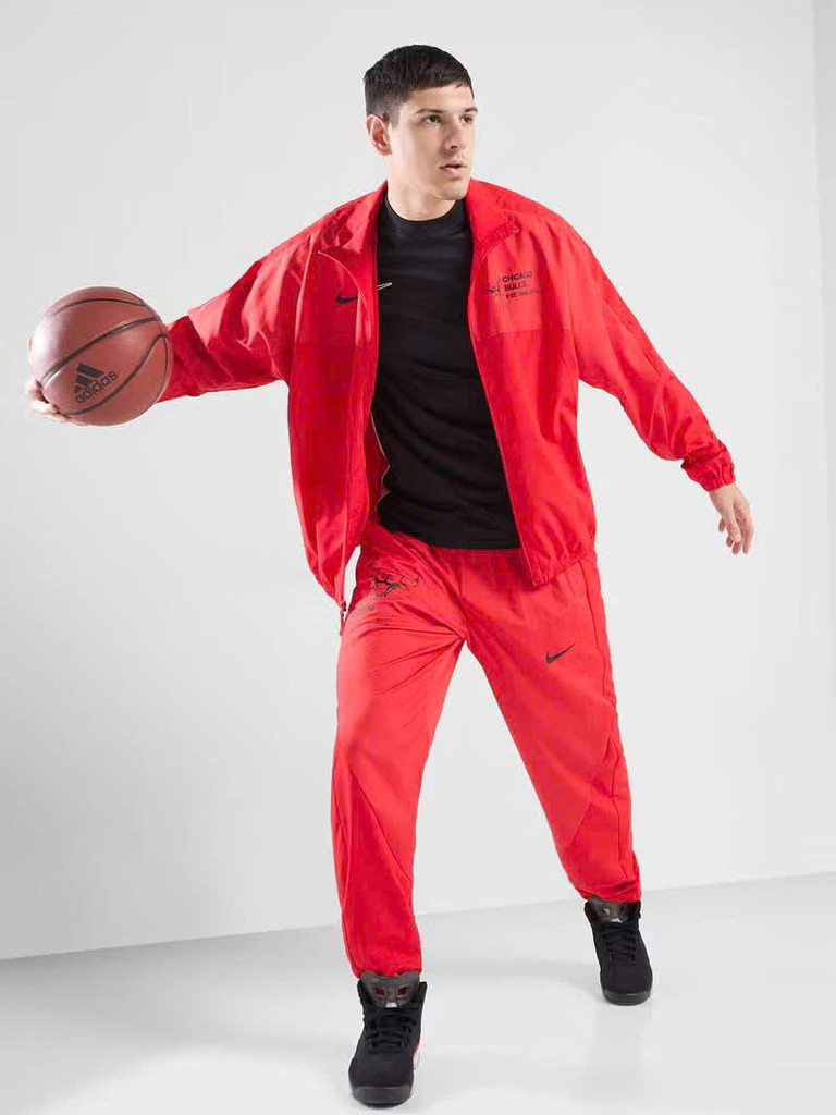 Bộ Thể Thao NK x NBA Tuta Leggera In Microfibra Chicago Bulls Rossa