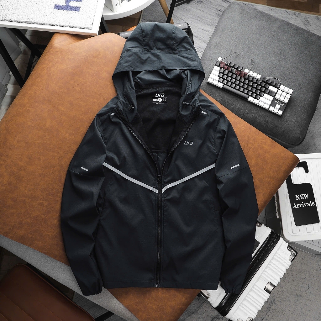 Áo Khoác Ura Repel Windrunner Hooded Packable Jacket