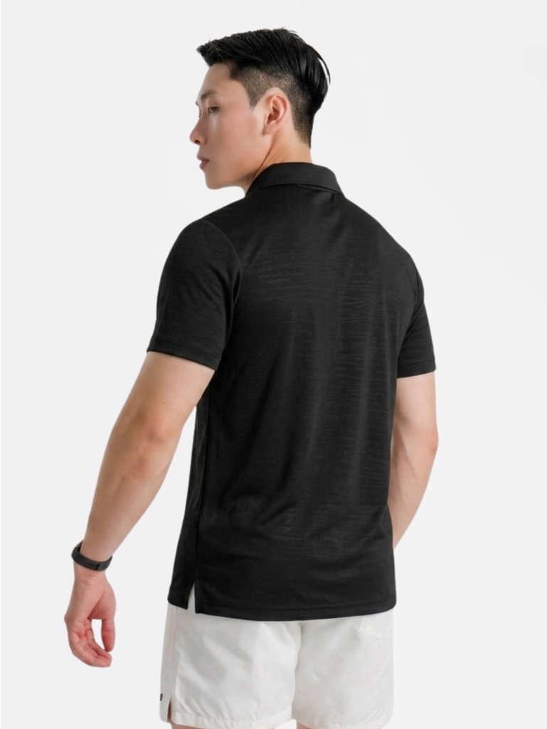 Áo Thun Ura Stride Jacquard Polo