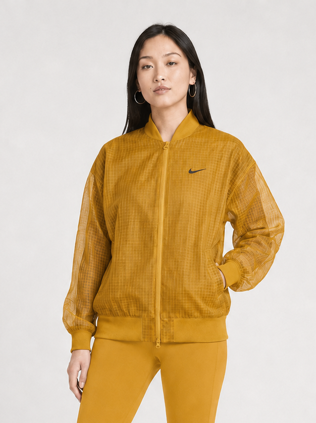 Áo Khoác Women's Essentials Varsity Bomber Jacket