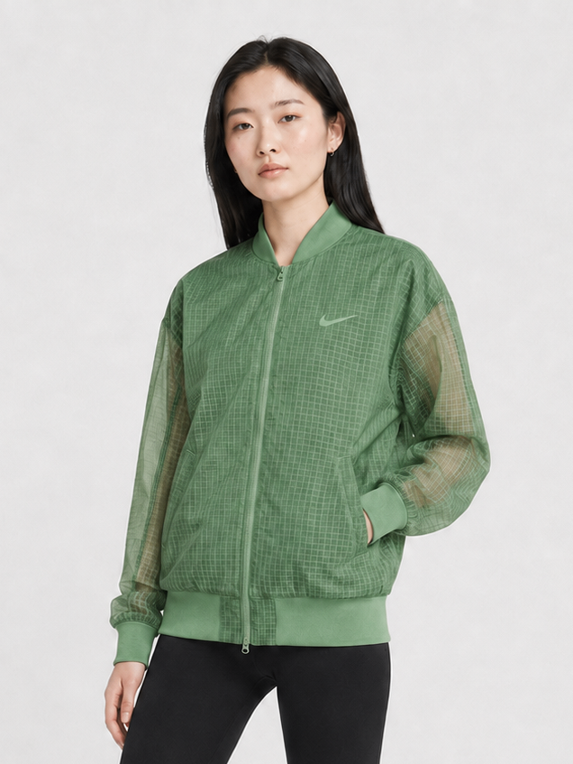 Áo Khoác Women's Essentials Varsity Bomber Jacket