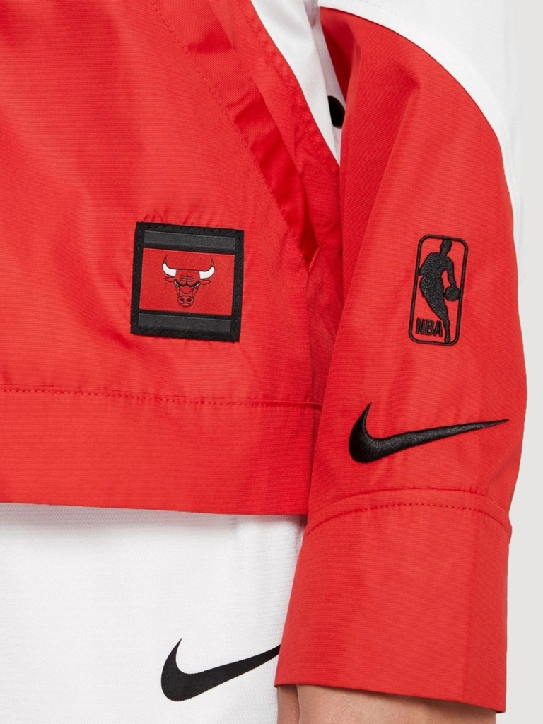 Áo Khoác NK Chicago Bulls Courtside Snap Jacket