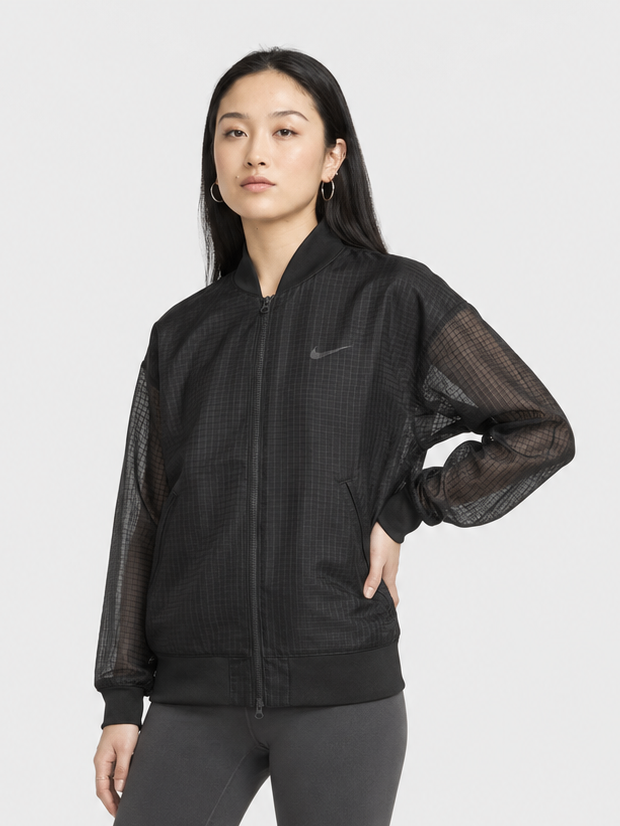 Áo Khoác Women's Essentials Varsity Bomber Jacket