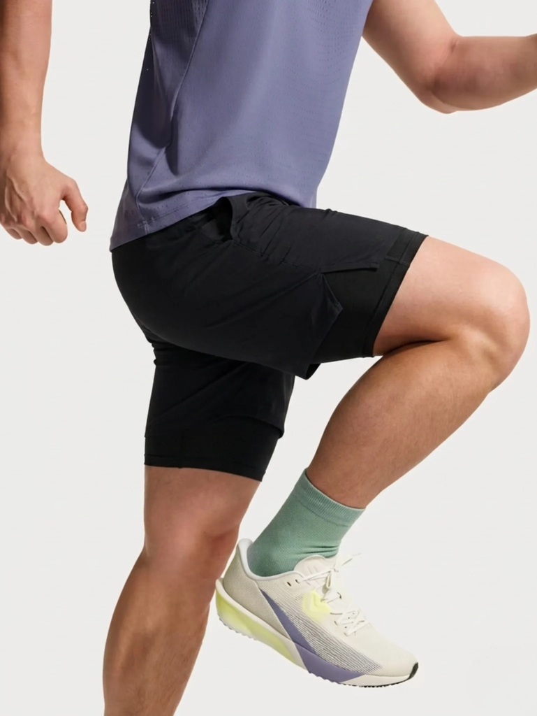 Quần Ngắn Ura Challenger 2 in 1 Shorts