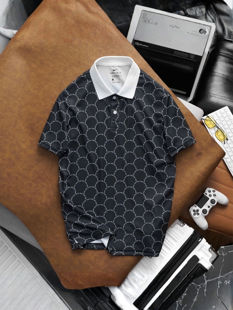Áo Thun NK Dri-FIT Printed Circle Polo