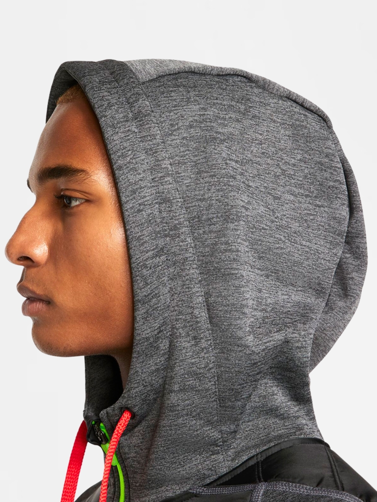 Áo Khoác Therma Erkek Gri Antrenman Sweatshirt