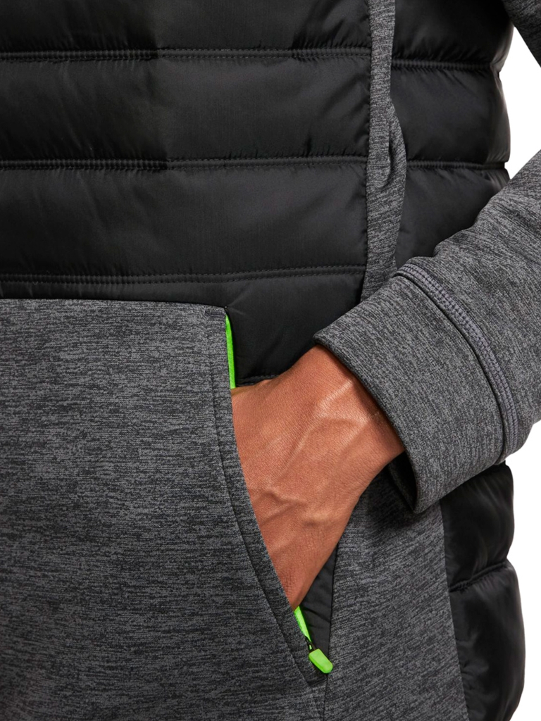 Áo Khoác Therma Erkek Gri Antrenman Sweatshirt