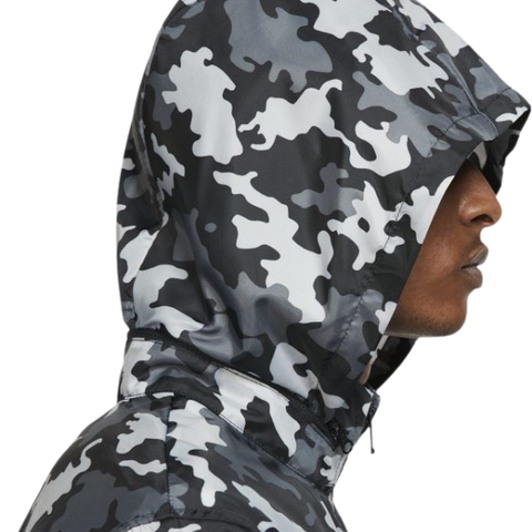 Áo Khoác NK Camo Hooded Windbreaker Jacket