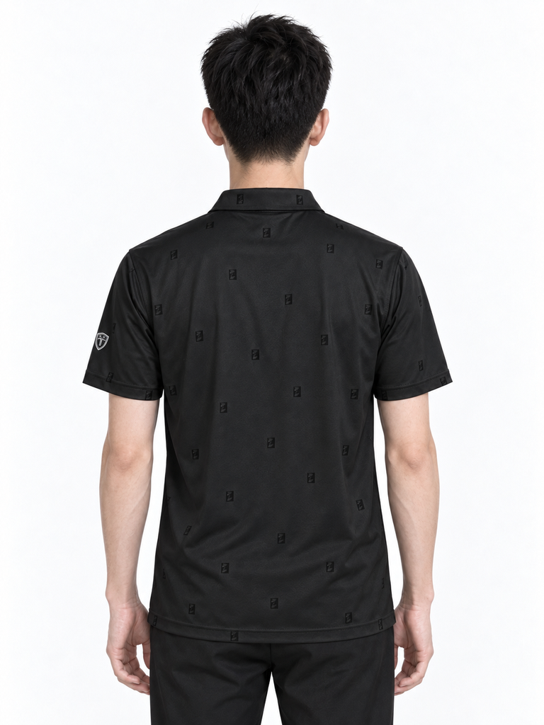 Áo Thun Dri-FIT Par 5 Icon Stack Print Polo