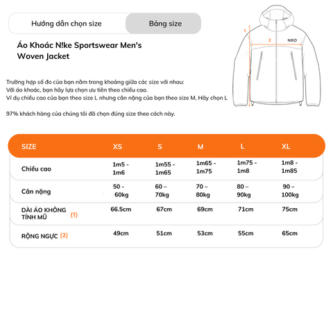 Áo Khoác NK Sportswear Men's Woven Jacket