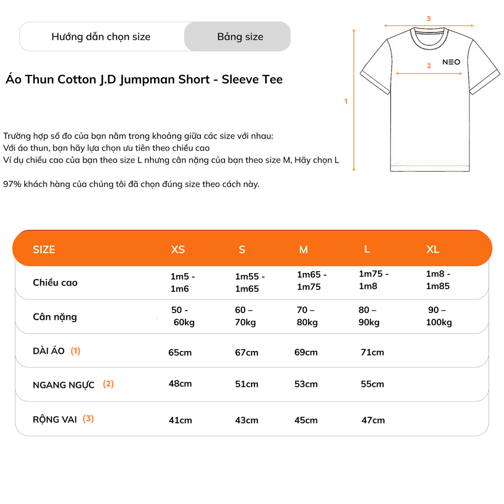 Áo Thun JD Jumpman Short-Sleeve Tee