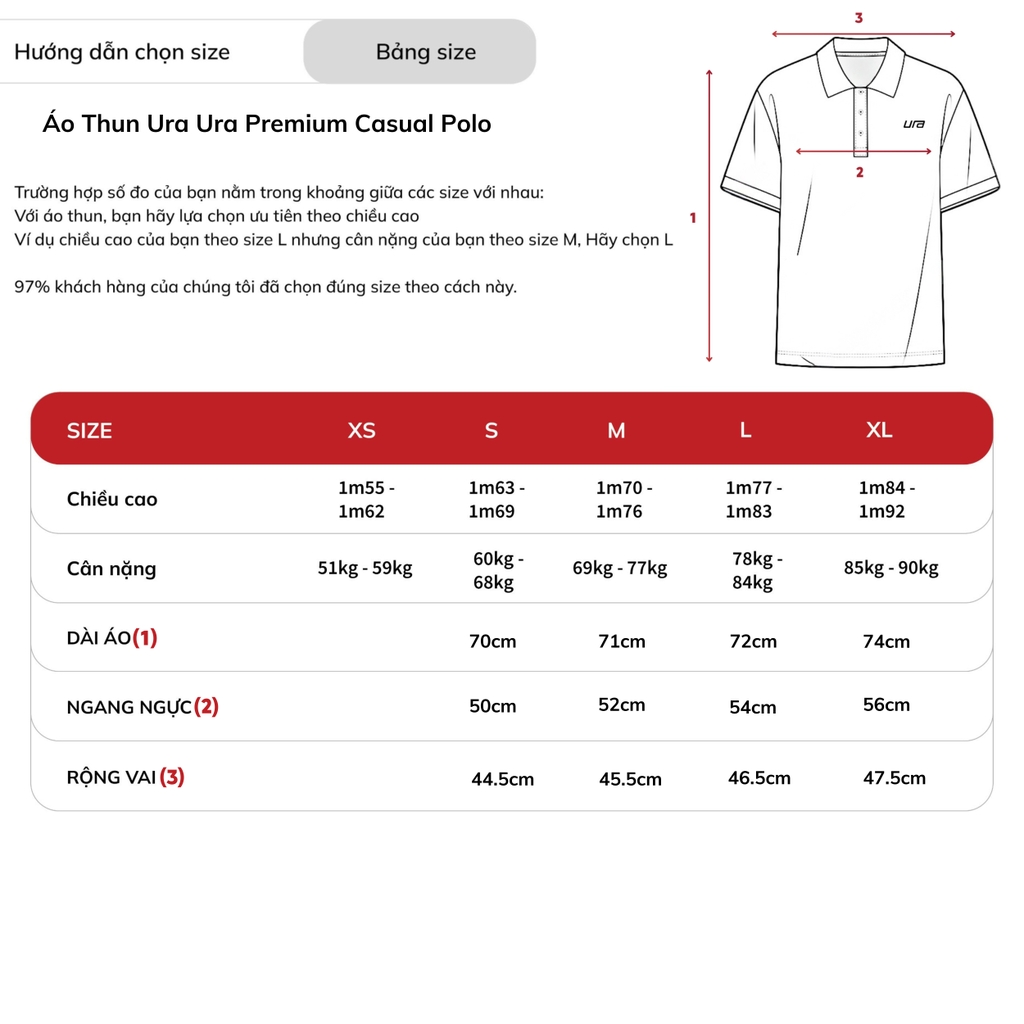 Áo Thun Ura Premium Casual Polo