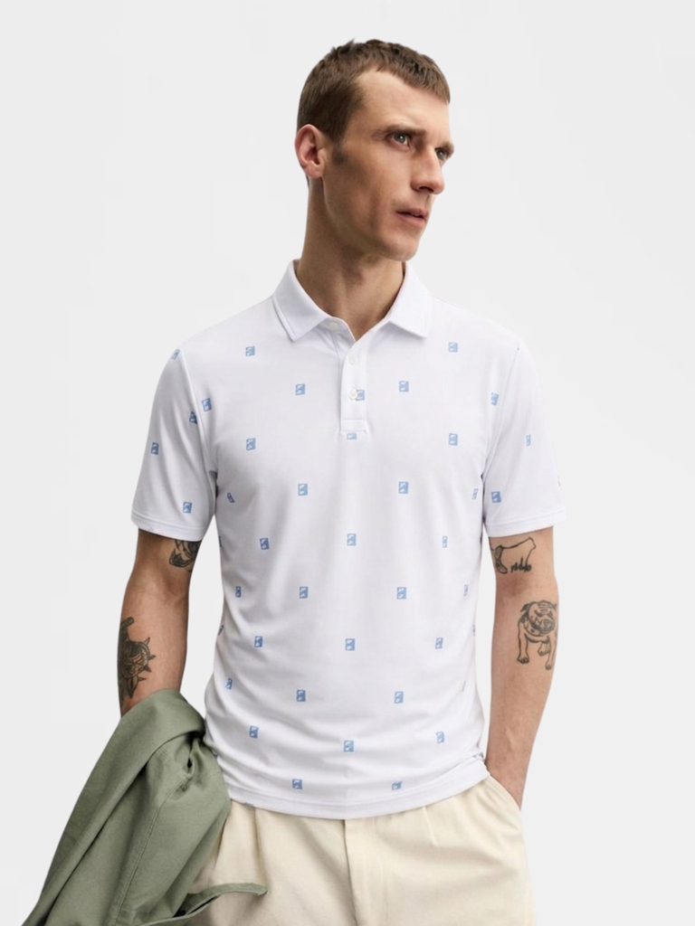 Áo Thun Dri-FIT Par 5 Icon Stack Print Polo