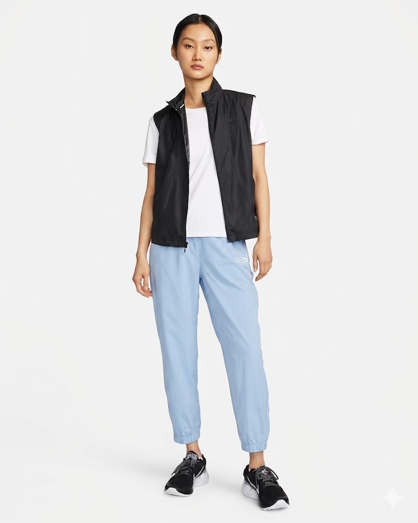 Quần Dài Women's Dri-FIT Mid-Rise Running Trousers