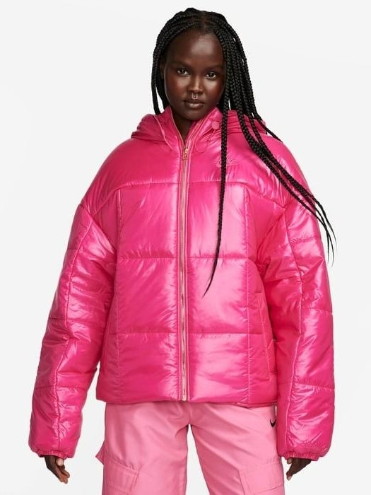 Áo Phao NK Sportswear Classic Puffer Shine Women's Therma-FIT Loose Jacket