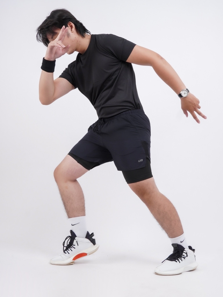 Quần Ngắn Ura Hybrid Running Shorts