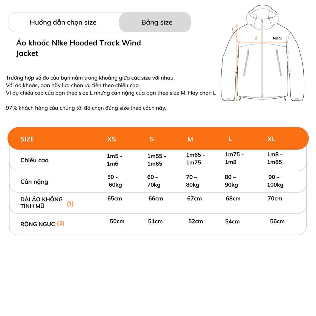 Áo Khoác NK Hooded Track Wind Jacket