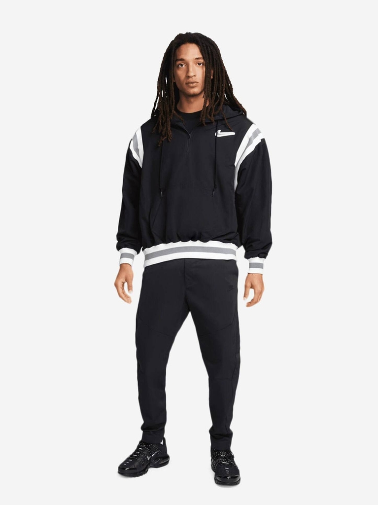 Áo Khoác NK Authentics Men's Woven Lined 1/2-Zip Hoodie