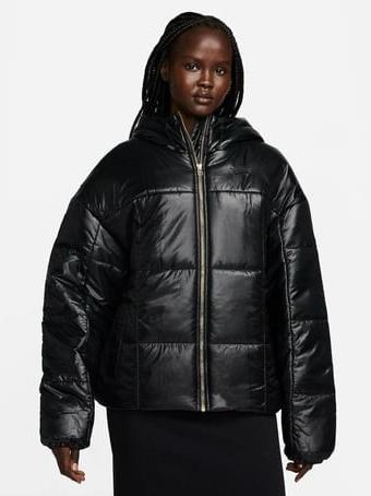 Áo Phao NK Sportswear Classic Puffer Shine Women's Therma-FIT Loose Jacket