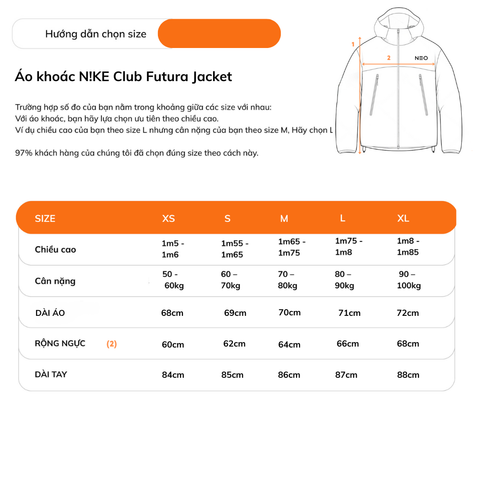 Áo Khoác NK Club Futura Jacket