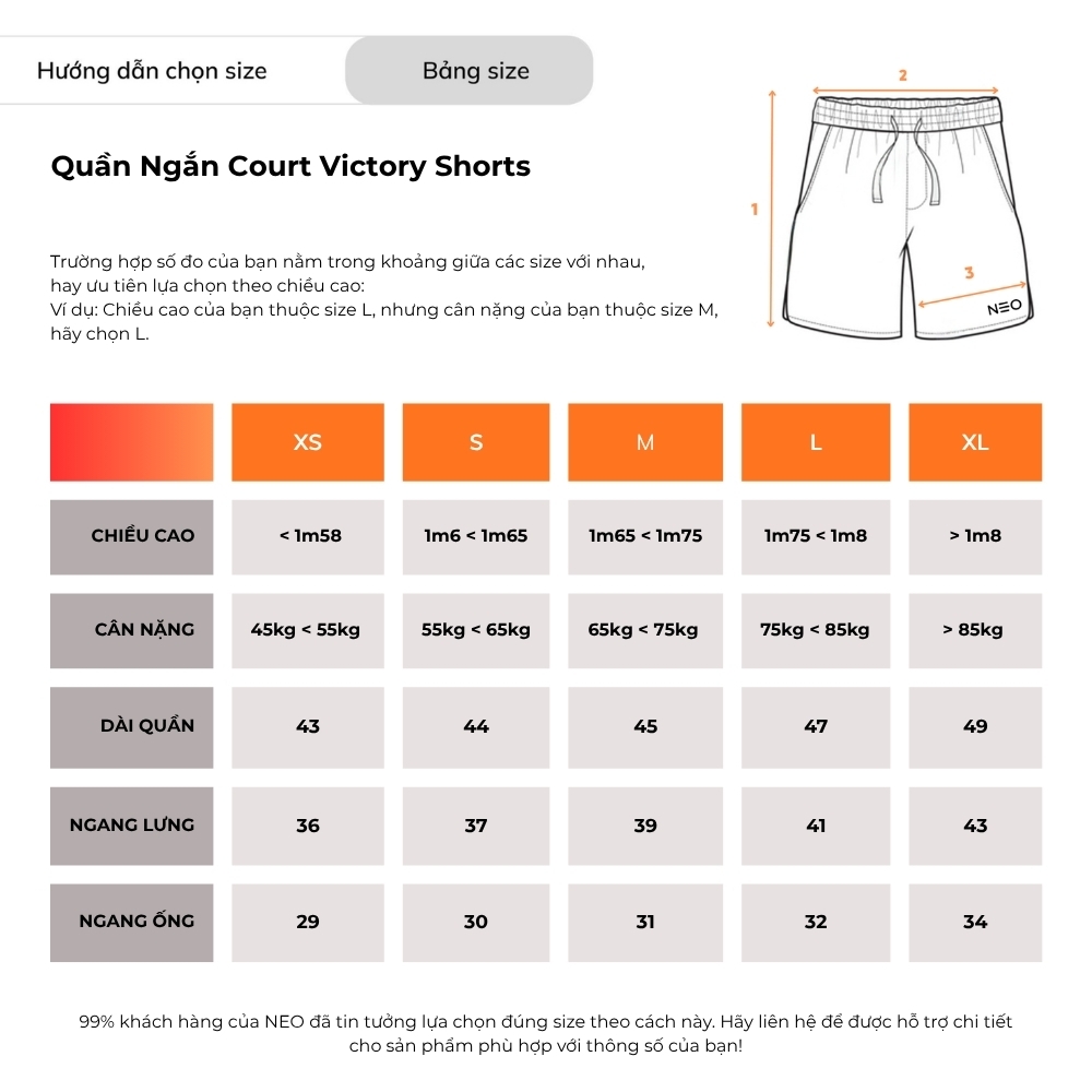 Quần Ngắn NK Court Dri-FIT Victory Shorts