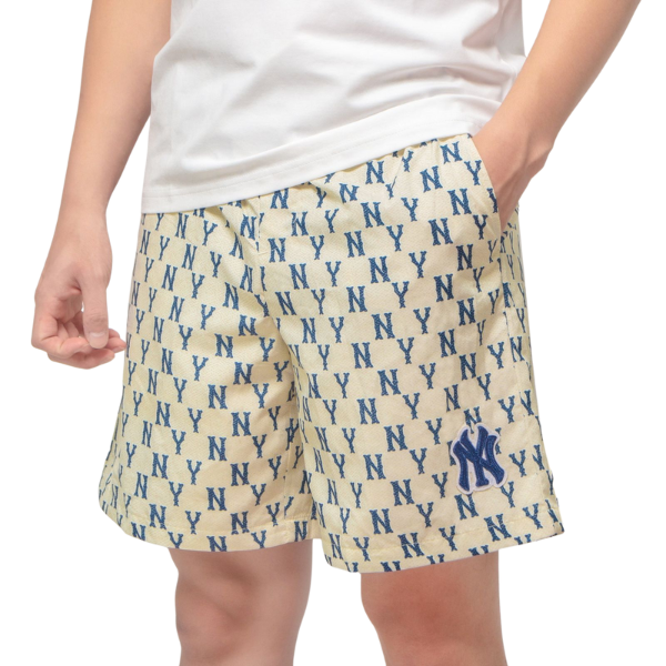 Quần Ngắn MLB Monogram Print Setup Shorts